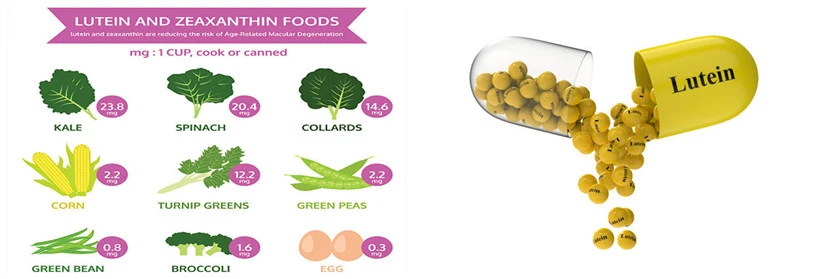 Plant foods containing lutein esters Plant foods containing lutein esters